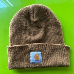 Carhartt Brown Knit Beanie